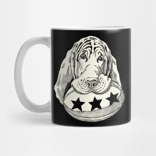 Football Hound Dog Mug